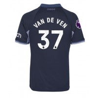 Tottenham Hotspur Micky van de Ven #37 Bortatröja 2023-24 Korta ärmar